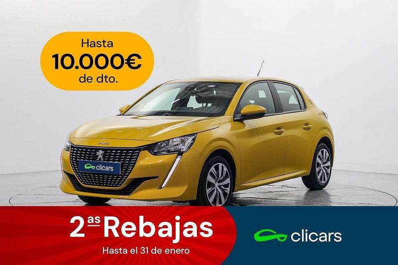 Amarillo Usado 2020 Peugeot 208 Active Utilitario | 9090 € (Buen precio) - Imagen 1/4