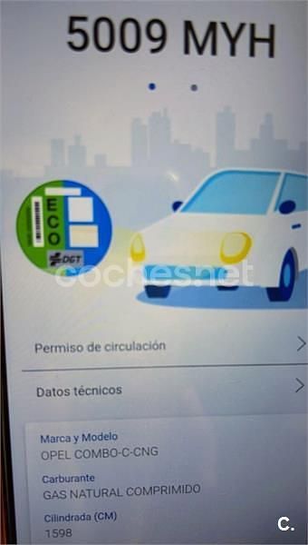 Usado Opel Combo Expression 120 CV (88 kW) 2012 Gris / plata Monovolumen
