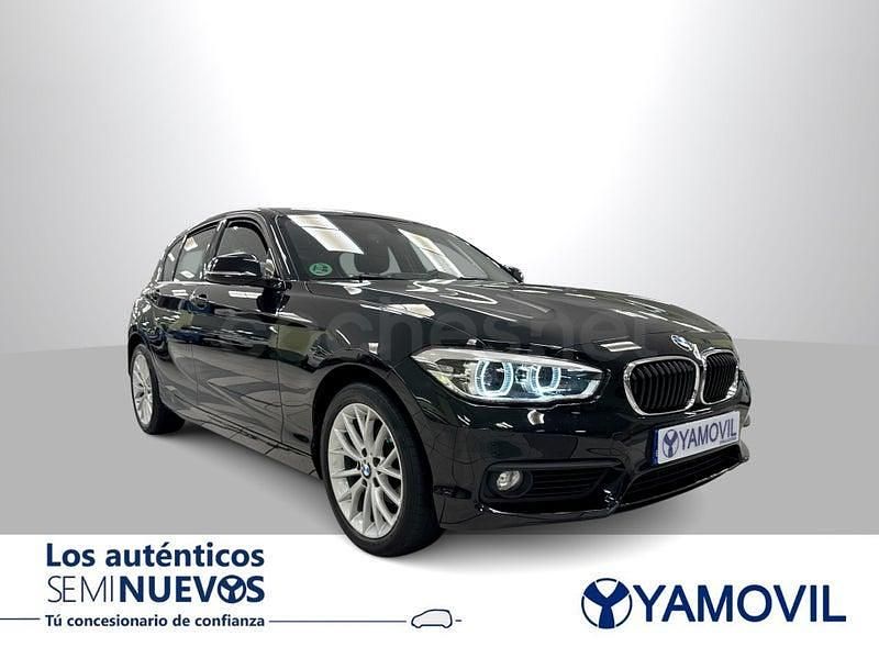 Usado BMW 118 Advantage 150 CV (110 kW) 2016 Negro Utilitario