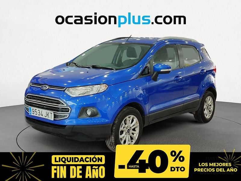 Azul Usado 2015 Ford Ecosport Trend SUV | 9850 € (Precio justo) - Imagen 1/4