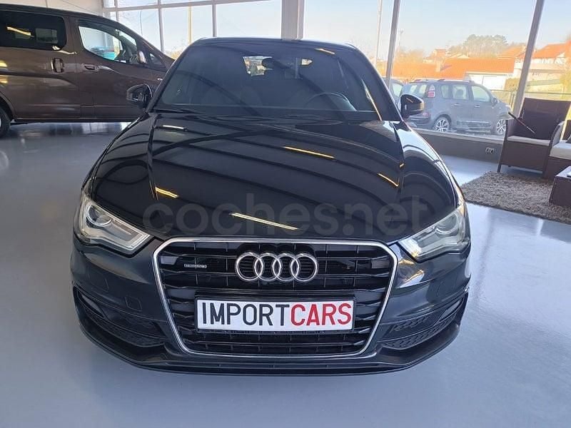 Usado Audi A3 S-Line 150 CV (110 kW) 2014 Negro Berlina