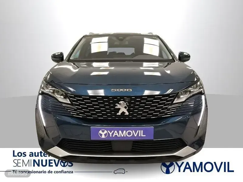 Usado Peugeot 5008 Allure 130 CV (95 kW) 2021 Azul Monovolumen