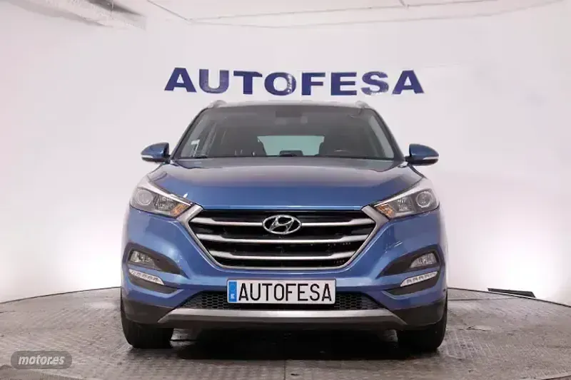 Usado Hyundai Tucson 116 CV (85 kW) 2016 Azul SUV