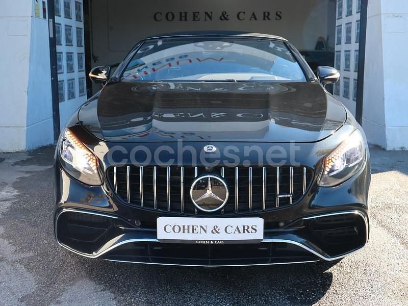 Usado Mercedes S63 AMG AMG 612 CV (450 kW) 2018 Negro Descapotable