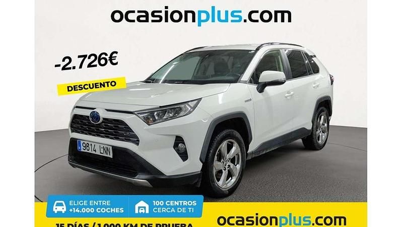 Blanco Usado 2021 Toyota RAV4 Hybrid Advance SUV | 26.991 € (Super precio) - Imagen 1/4