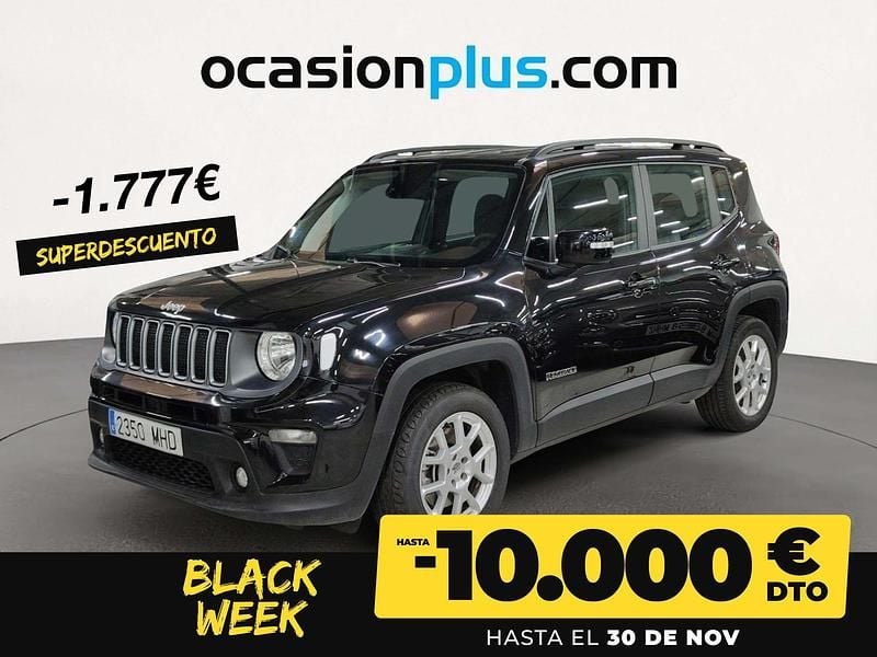 Negro Usado 2023 Jeep Renegade Limited SUV | 19.000 € (Precio justo) - Imagen 1/4