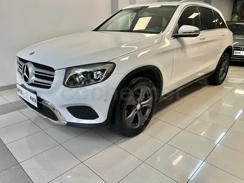 Usado Mercedes GLC220 170 CV (125 kW) 2016 Blanco SUV
