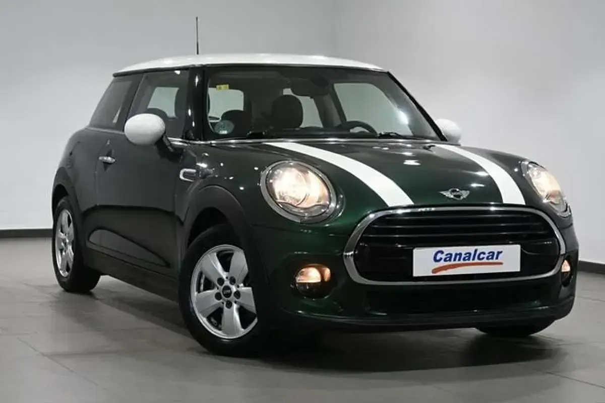 Usado Mini Cooper D 116 CV (85 kW) 2015 Verde Utilitario