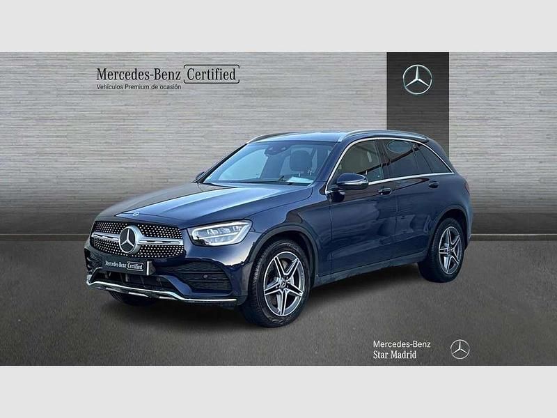 Azul Usado 2022 Mercedes GLC220 SUV | 43.990 € (Precio justo) - Imagen 1/4