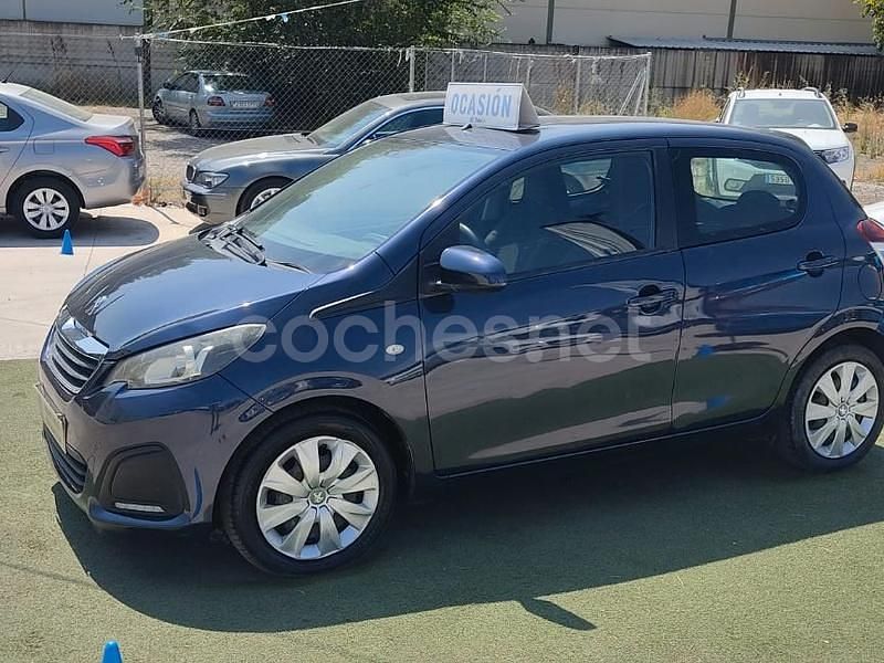 Usado Peugeot 108 82 CV (60 kW) 2015 Azul Utilitario