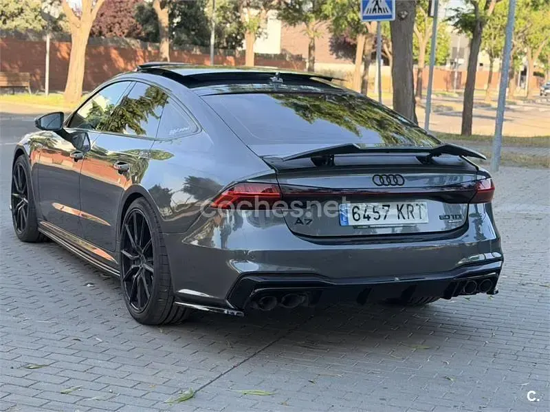 Usado Audi A7 Sportback Design 286 CV (210 kW) 2019 Gris / plata Utilitario