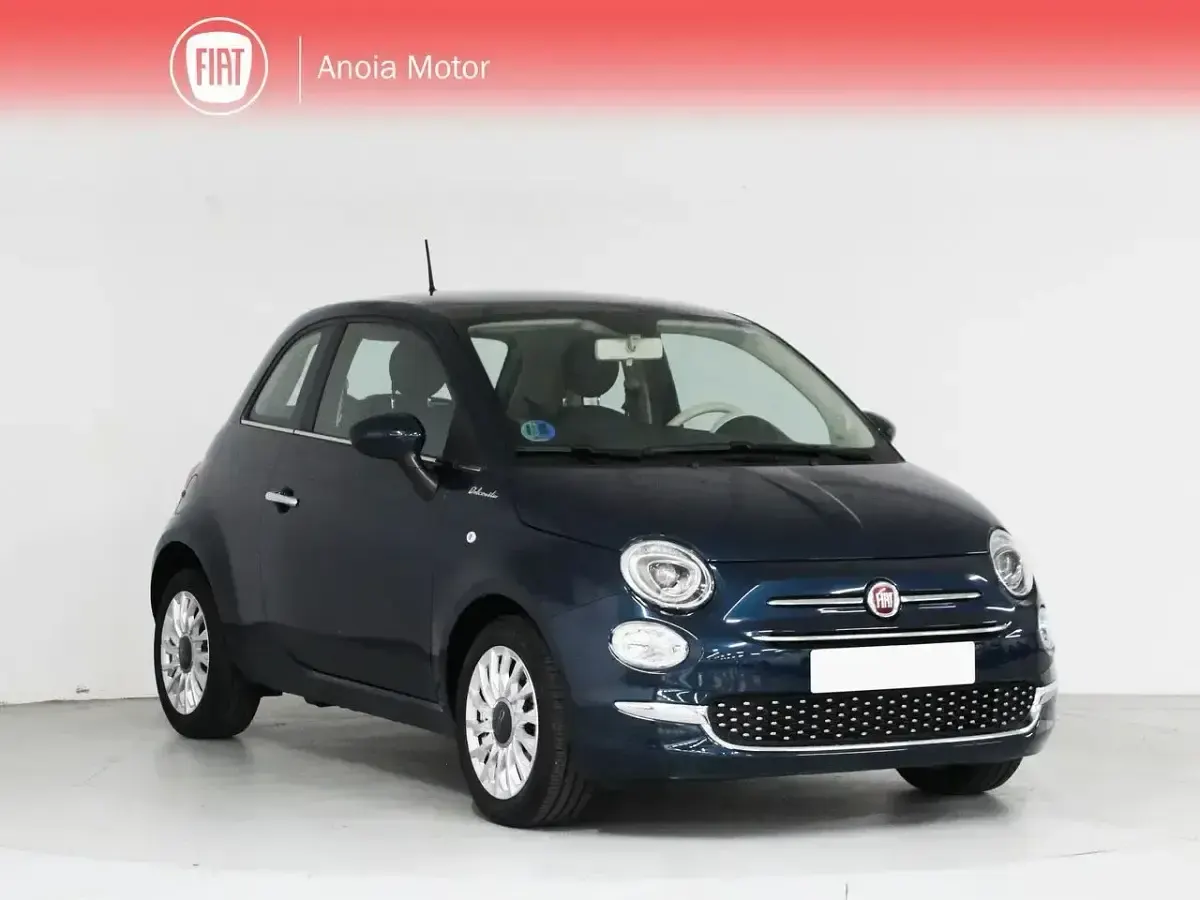 Usado Fiat 500 Dolcevita 70 CV (51 kW) 2022 Azul Berlina