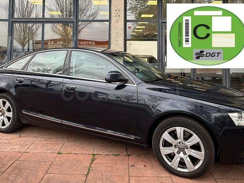 Usado Audi A6 Premium 290 CV (213 kW) 2009 Azul Berlina