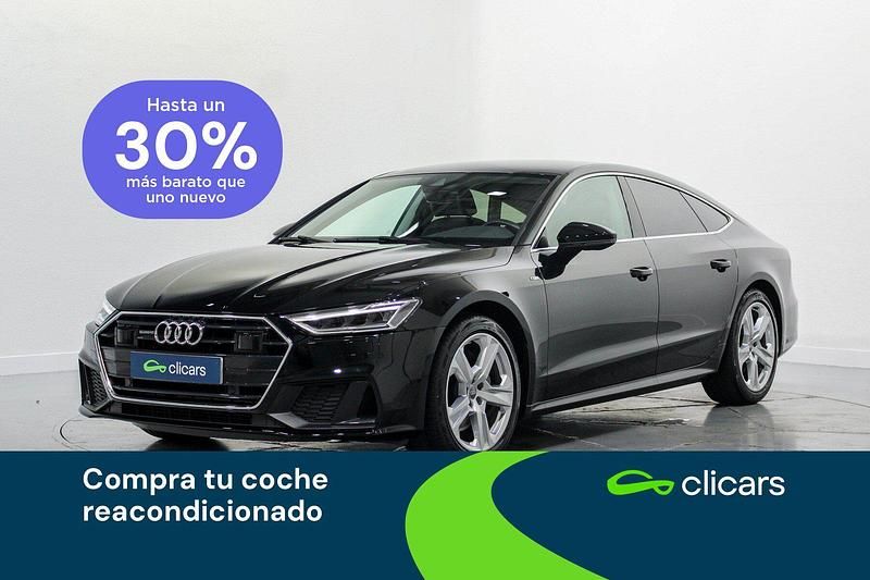 Negro Usado 2019 Audi A7 Sportback Utilitario | 48.990 € (Caro) - Imagen 1/4