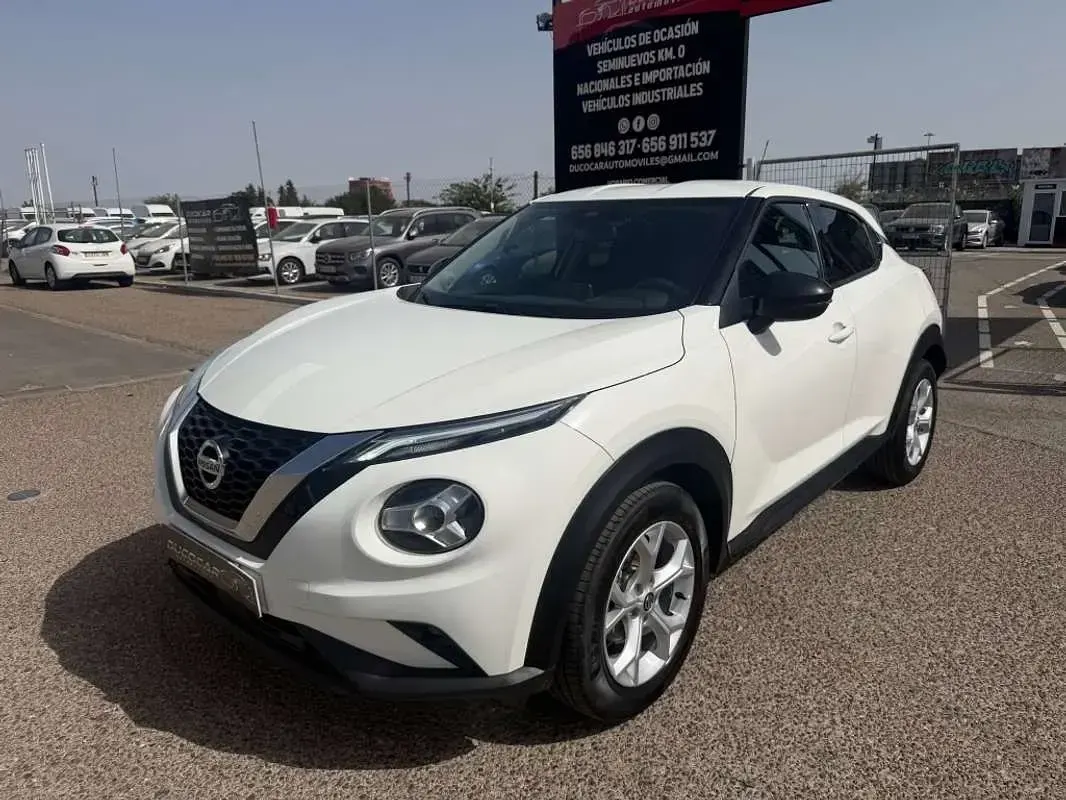 Usado Nissan Juke Acenta 114 CV (83 kW) 2022 Blanco SUV
