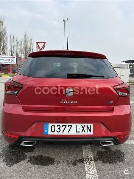 Usado Seat Ibiza FR 110 CV (80 kW) 2022 Rojo Utilitario