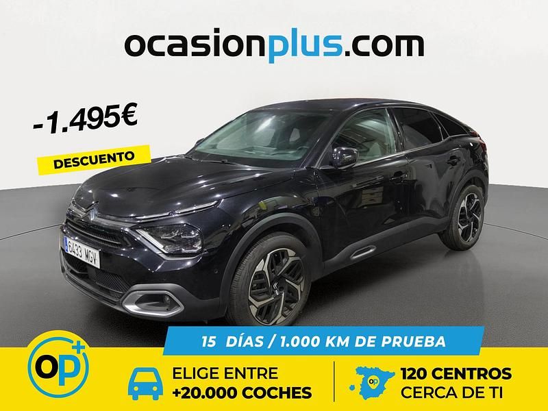 Usado Citroën C4 PureTech 130 CV (95 kW) 2023 Negro Berlina