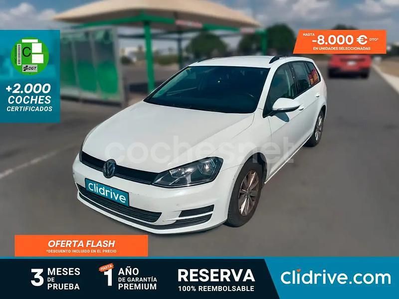 Blanco Usado 2016 VW Golf VII Edition Familiar | 5790 € (Precio justo) - Imagen 1/3