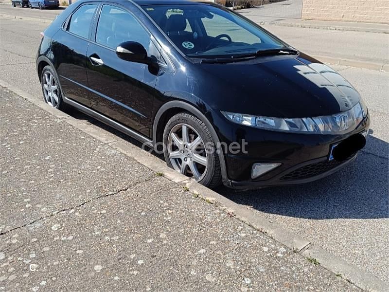 Usado Honda Civic Sport 140 CV (102 kW) 2007 Negro Berlina