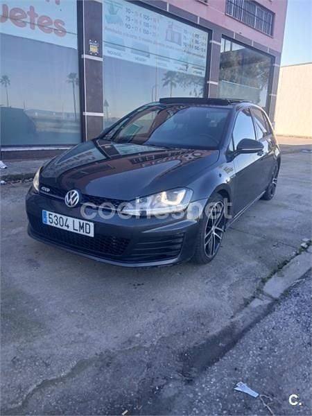 Usado VW Golf VII GTD 184 CV (135 kW) 2014 Gris / plata Berlina