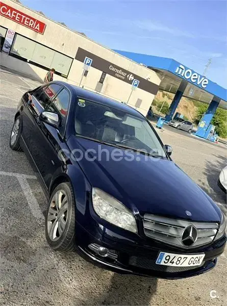 Usado Mercedes C220 Avantgarde 150 CV (110 kW) 2008 Negro Berlina