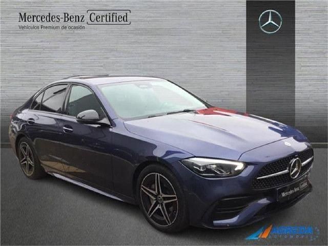 Usado Mercedes C200 AMG line 163 CV (119 kW) 2025 Azul sodalita