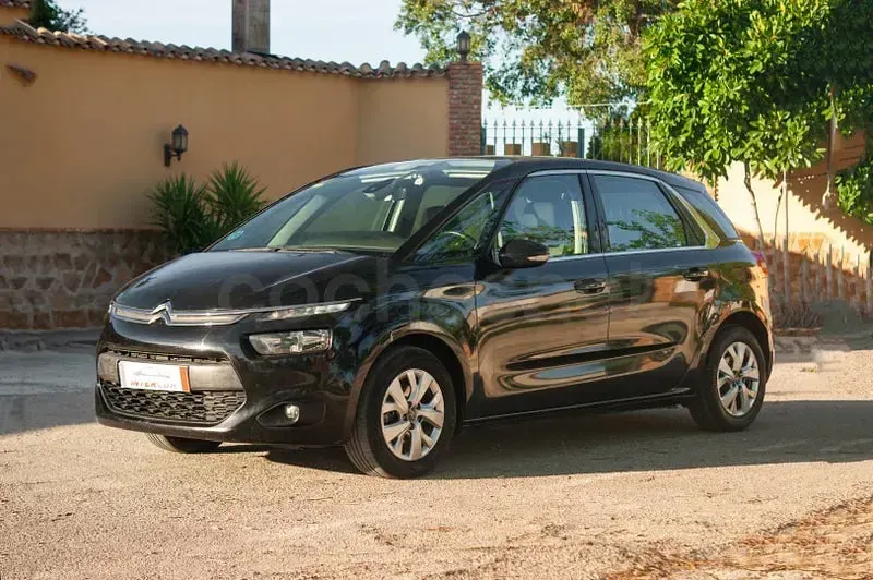 Usado Citroën C4 Picasso First 110 CV (80 kW) 2016 Negro Monovolumen