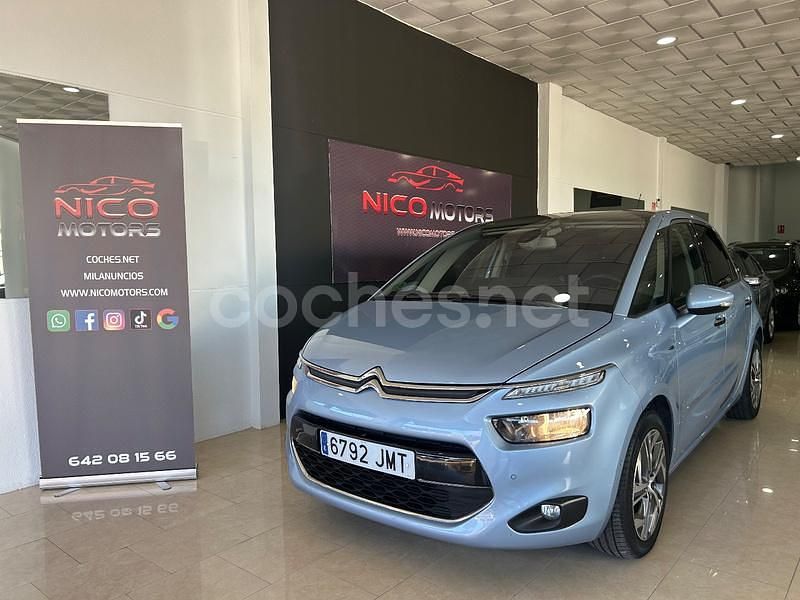 Usado Citroën C4 Picasso Exclusive 150 CV (110 kW) 2016 Azul Monovolumen