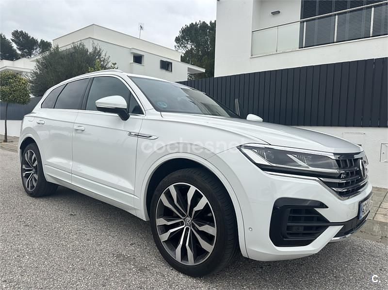Usado VW Touareg R-line 286 CV (210 kW) 2020 Blanco SUV