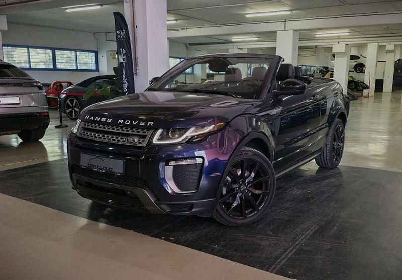 Azul Usado 2017 Land Rover Range Rover evoque HSE Dynamic Descapotable | 27.990 € (Caro) - Imagen 1/4