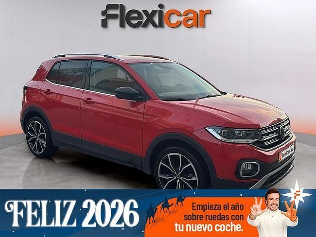 Rojo Usado 2021 VW T-Cross Sportline SUV | 19.990 € (Un poco caro) - Imagen 1/4