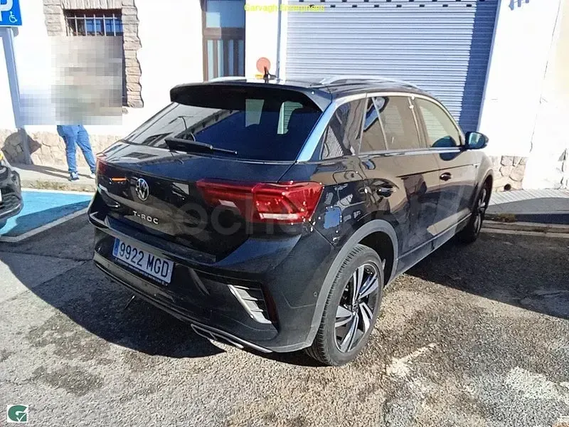 Usado VW T-Roc R-line 150 CV (110 kW) 2023 Rojo SUV