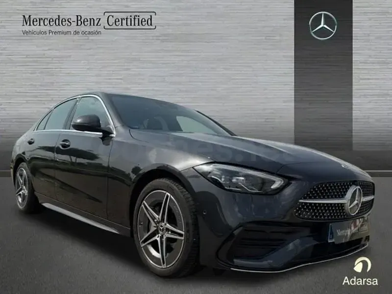 Usado Mercedes C300e AMG line 313 CV (230 kW) 2024 Gris / plata Berlina
