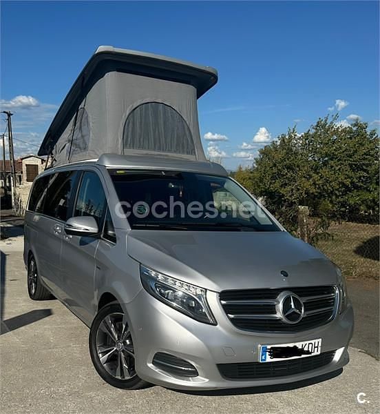 Usado Mercedes V250 Avantgarde 204 CV (150 kW) 2017 Gris / plata Monovolumen
