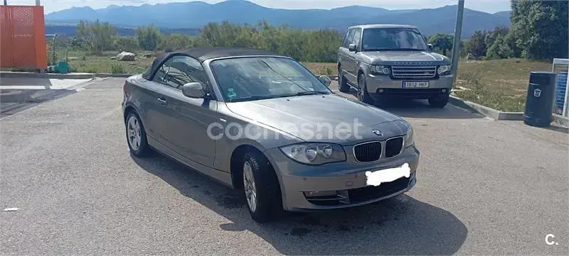 Usado BMW 118 Cabriolet 143 CV (105 kW) 2010 Gris / plata Descapotable