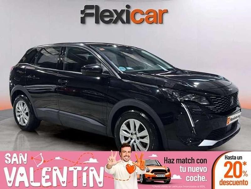 Negro Usado 2021 Peugeot 3008 Active SUV | 14.390 € (Super precio) - Imagen 1/4