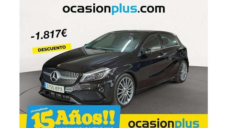 Negro Usado 2018 Mercedes A200 AMG Utilitario | 18.173 € (Buen precio) - Imagen 1/4