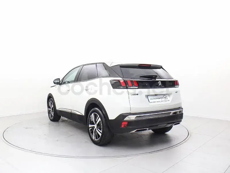 Usado Peugeot 3008 GT-line 130 CV (95 kW) 2018 Blanco SUV