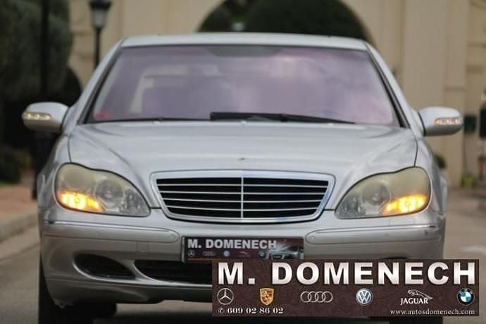 Usado Mercedes S500 306 CV (225 kW) 2004 Plateado Berlina