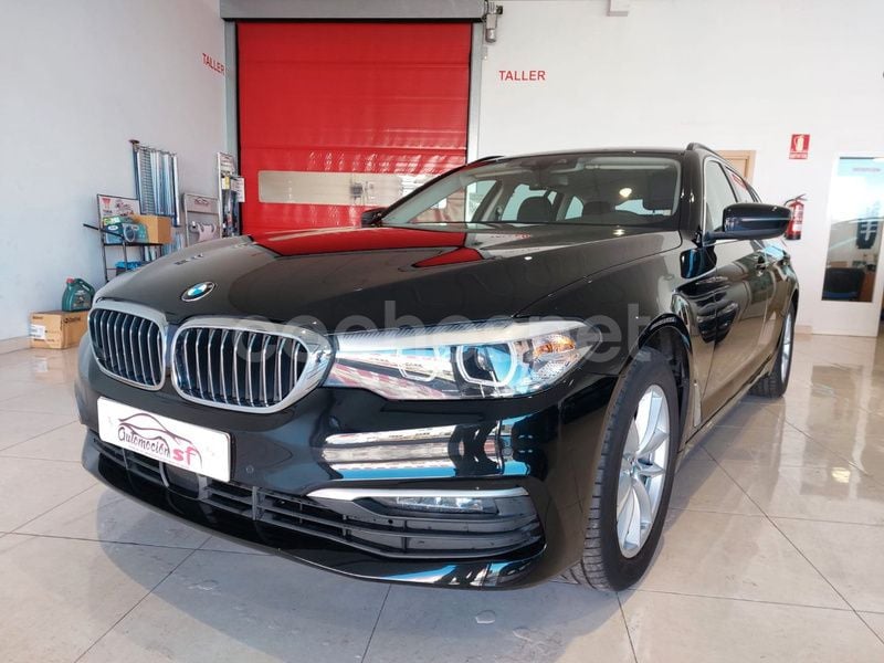 Usado BMW 520 190 CV (139 kW) 2018 Negro Familiar