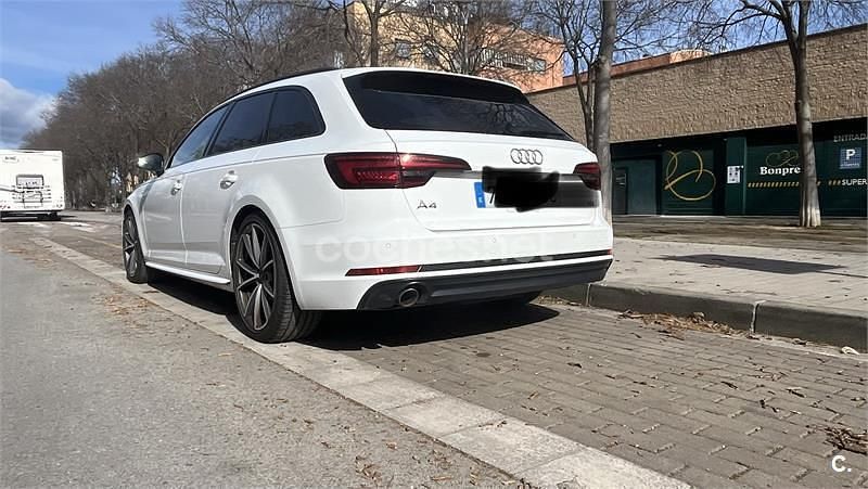 Usado Audi A4 150 CV (110 kW) 2017 Blanco Familiar