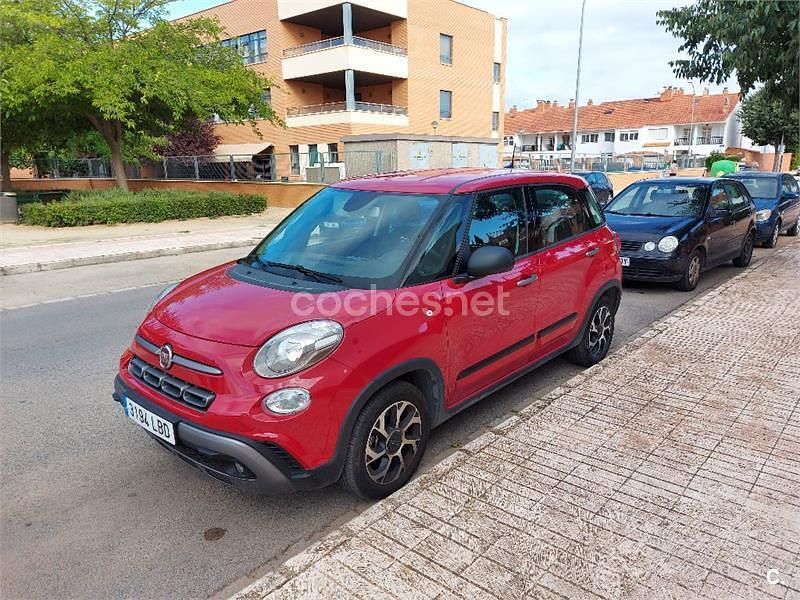 Usado Fiat 500L Cross 95 CV (69 kW) 2019 Rojo Monovolumen