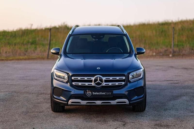 Usado Mercedes GLB200 150 CV (110 kW) 2021 Azul SUV