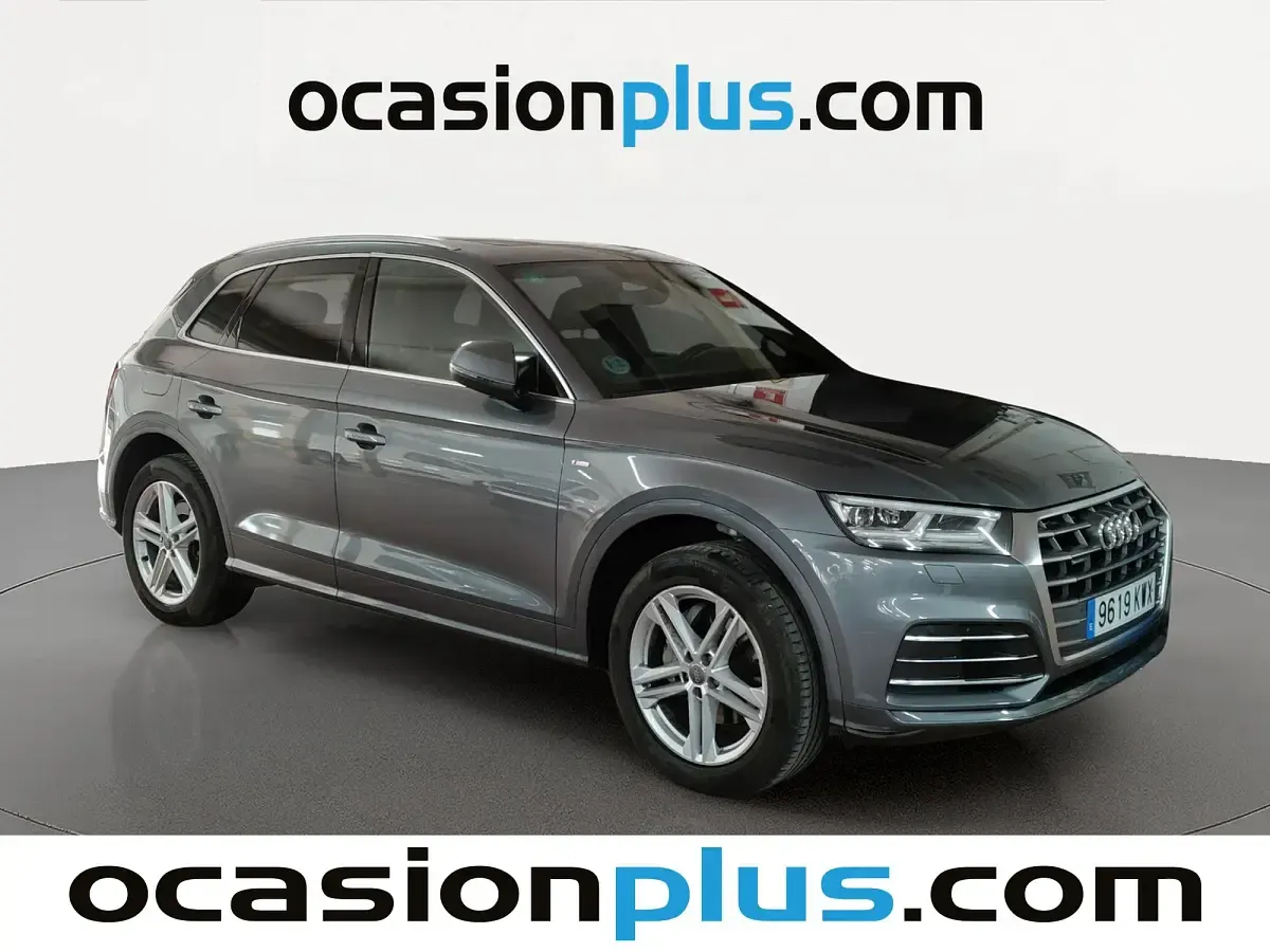 Usado Audi Q5 S-Line 190 CV (139 kW) 2019 Gris SUV
