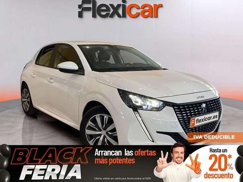 Blanco Usado 2021 Peugeot 208 Active Utilitario | 9990 € (Buen precio) - Imagen 1/4
