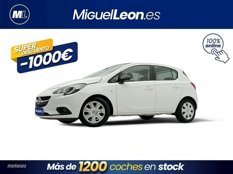 Blanco Usado 2019 Opel Corsa Selective Berlina | 9985 € (Precio justo) - Imagen 1/3