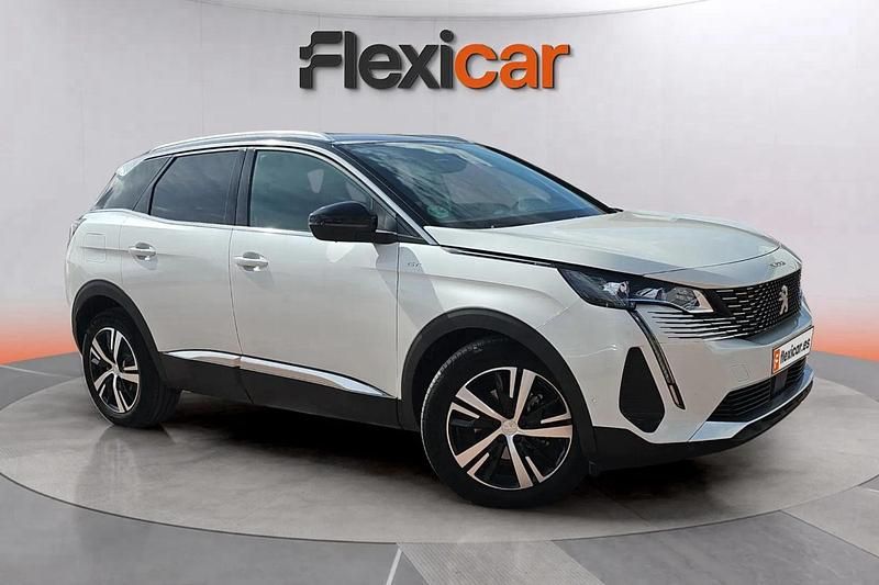 Blanco Usado 2022 Peugeot 3008 Style Monovolumen | 19.290 € (Precio justo) - Imagen 1/4