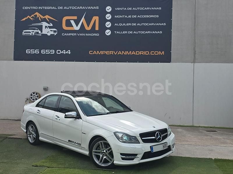 Blanco Usado 2012 Mercedes C180 Avantgarde Berlina | 13.400 € (Un poco caro) - Imagen 1/4