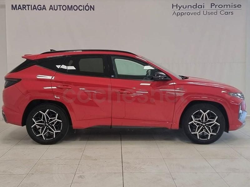 Usado Hyundai Tucson N Line 150 CV (110 kW) 2024 Rojo SUV