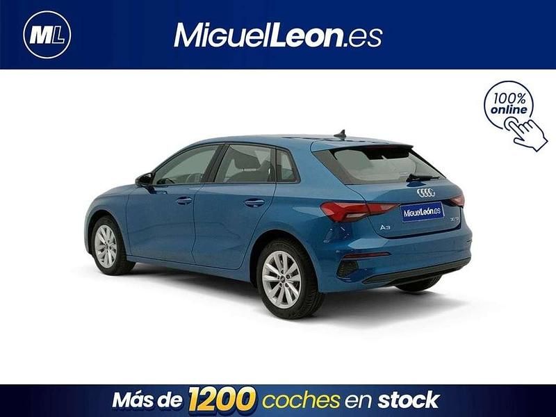 Usado Audi A3 Sportback Advanced 116 CV (85 kW) 2023 Azul Utilitario